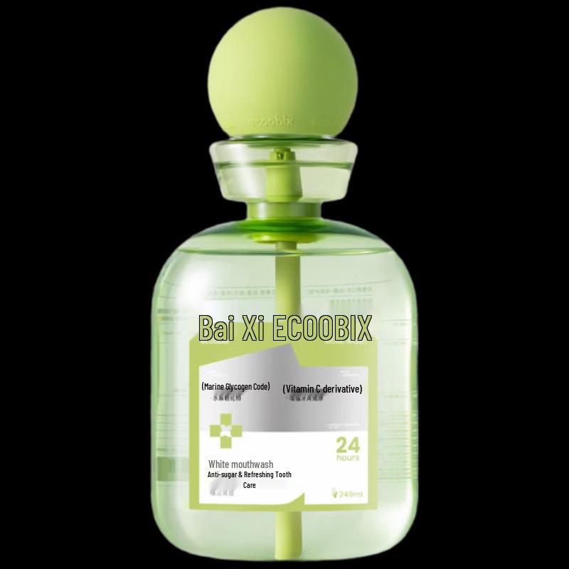 Baixi Probiotic Grapefruit Green Grape Mouthwash