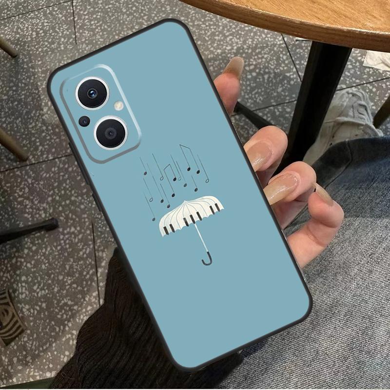 Minimalist Music Lover For OPPO Reno 14 13 12 11 10 Pro 8T 11F 12F 13F 14F 7 8 Lite OPPO Find X8 X6 X5 X9 Pro Case