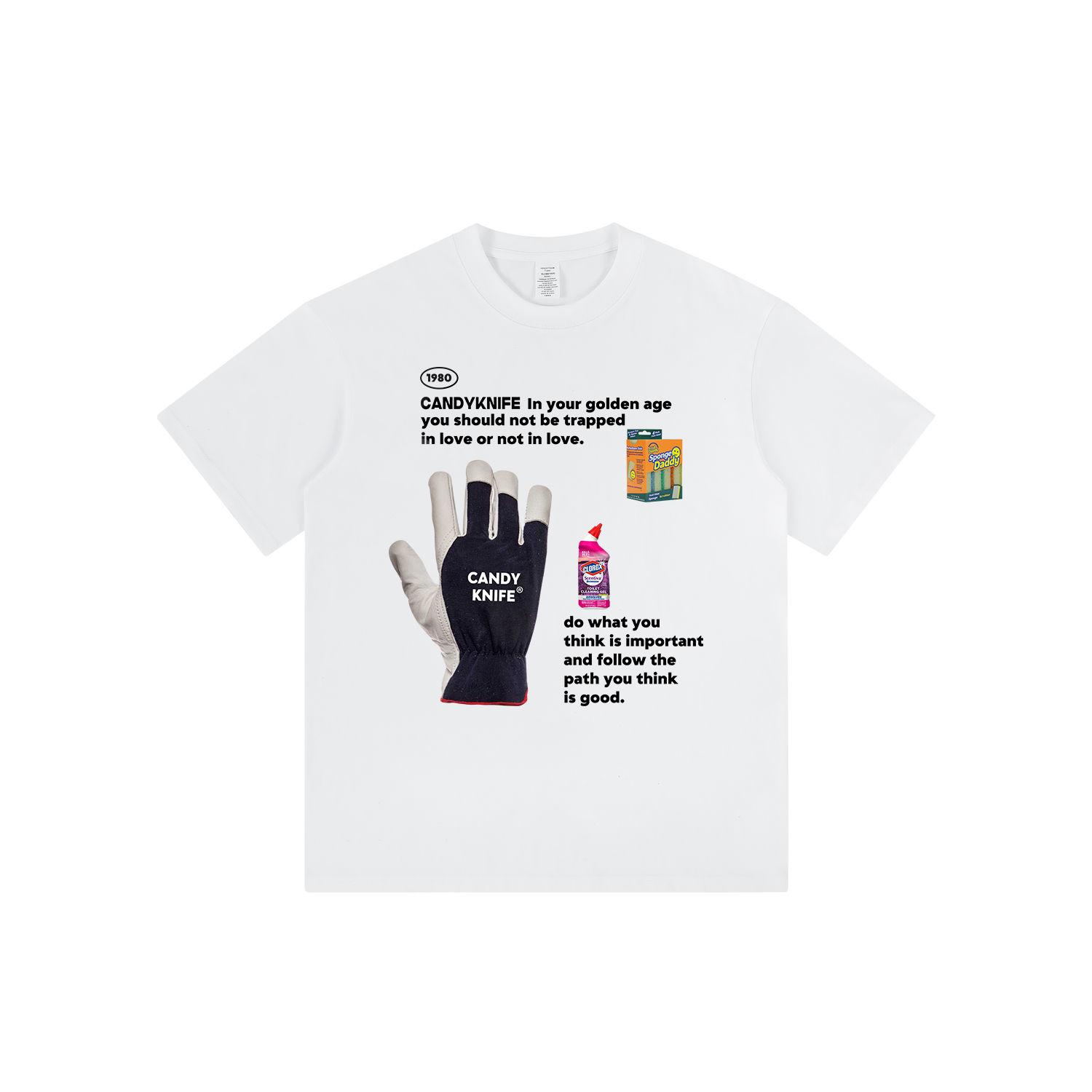 T-shirt À Manches Courtes Imprimé Palmier Américain En Pur Coton Pour Hommes Été 2025 Nouveau 3XL