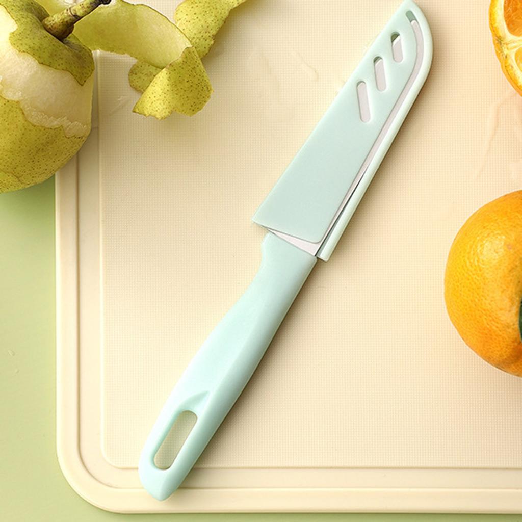 Ultrascharfes Gemüse- und Obstmesser, kleines Küchenmesser aus deutschem Stahl mit ergonomischem Griff aus PP-Kunststoff