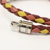 TOD'S [Excellent Condition] XEWB1221200TOP541H My Colors Heart Charm Leather Bracelet M Multicolor / SilverUsed