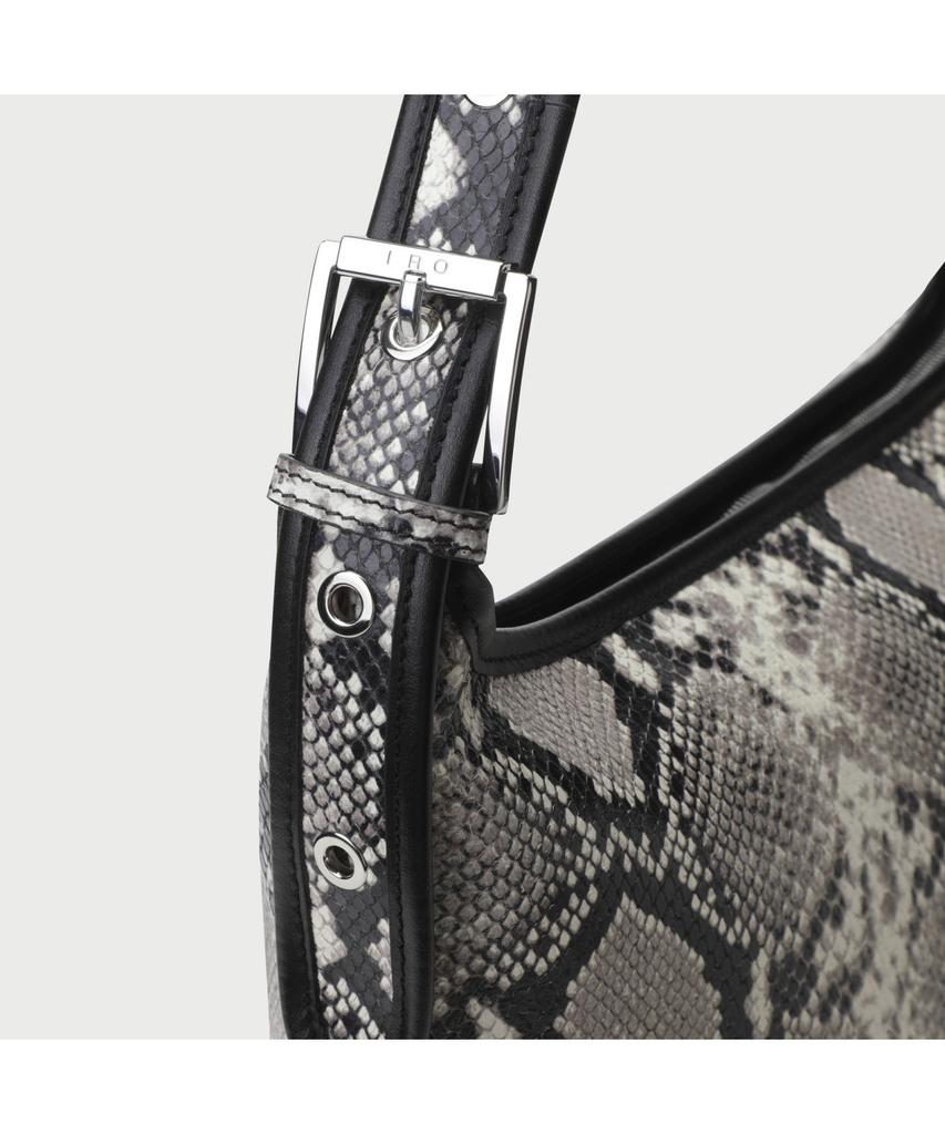 Irowomen Zyke Python Snakeskin Big Tote Bag - Black Pattern