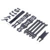 7in 295mm Racing Drone Frame Carbon Fiber H Structure Quadrotor FPV Drone Frame with 5mm Arm Accessory