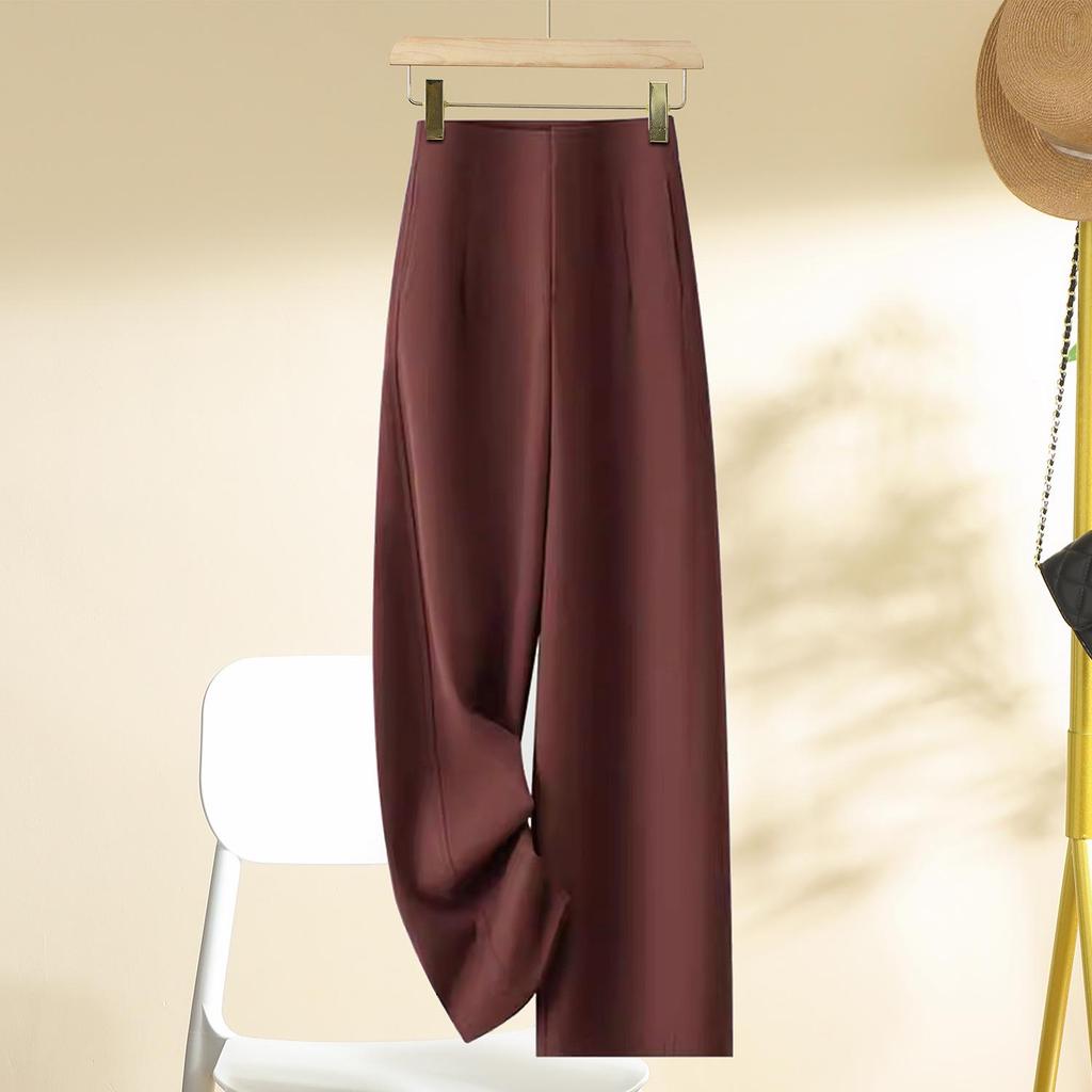 Women's Slimming Loose-Fit Straight-Leg Pants - New Spring 2025 Collection
