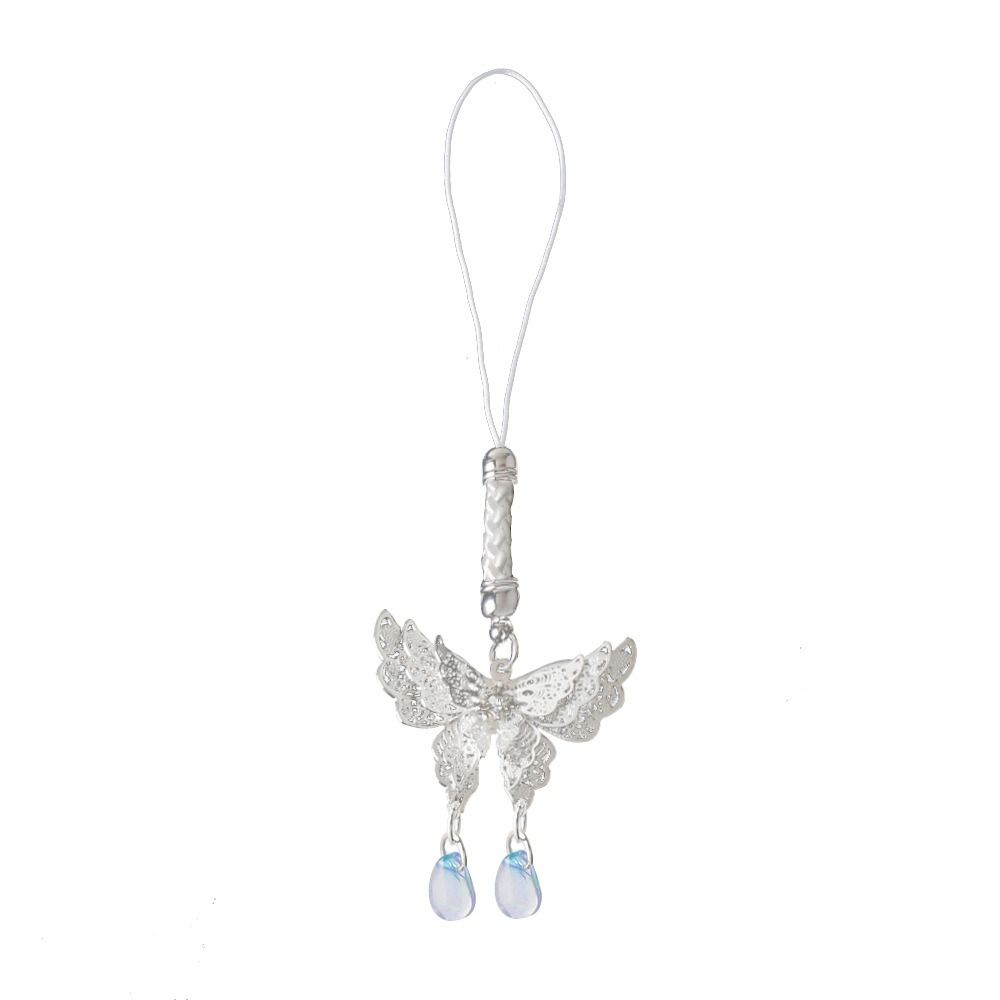Heaven Official's Blessing Butterfly Phone Chain Hanging Rope Hua Cheng Lanyard  Cosplay