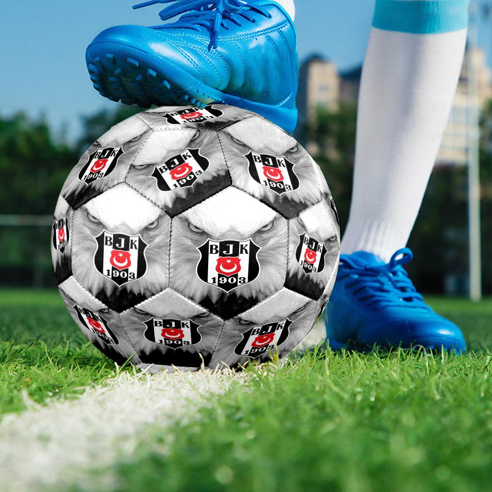 1pc Besiktas Gymnastics Club Soccer Ball Size 5 Indoor Soccer Ball Fashion Colorful Backyard Game - Great For Sports Fans Gift HE9