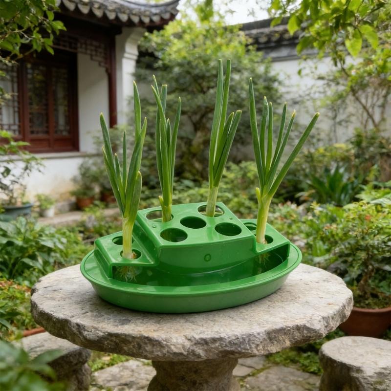 Intelligent Water Circulation Herb Planter Container ABS Hydroponics Box For Continuous Harvesting Freshness Scallions