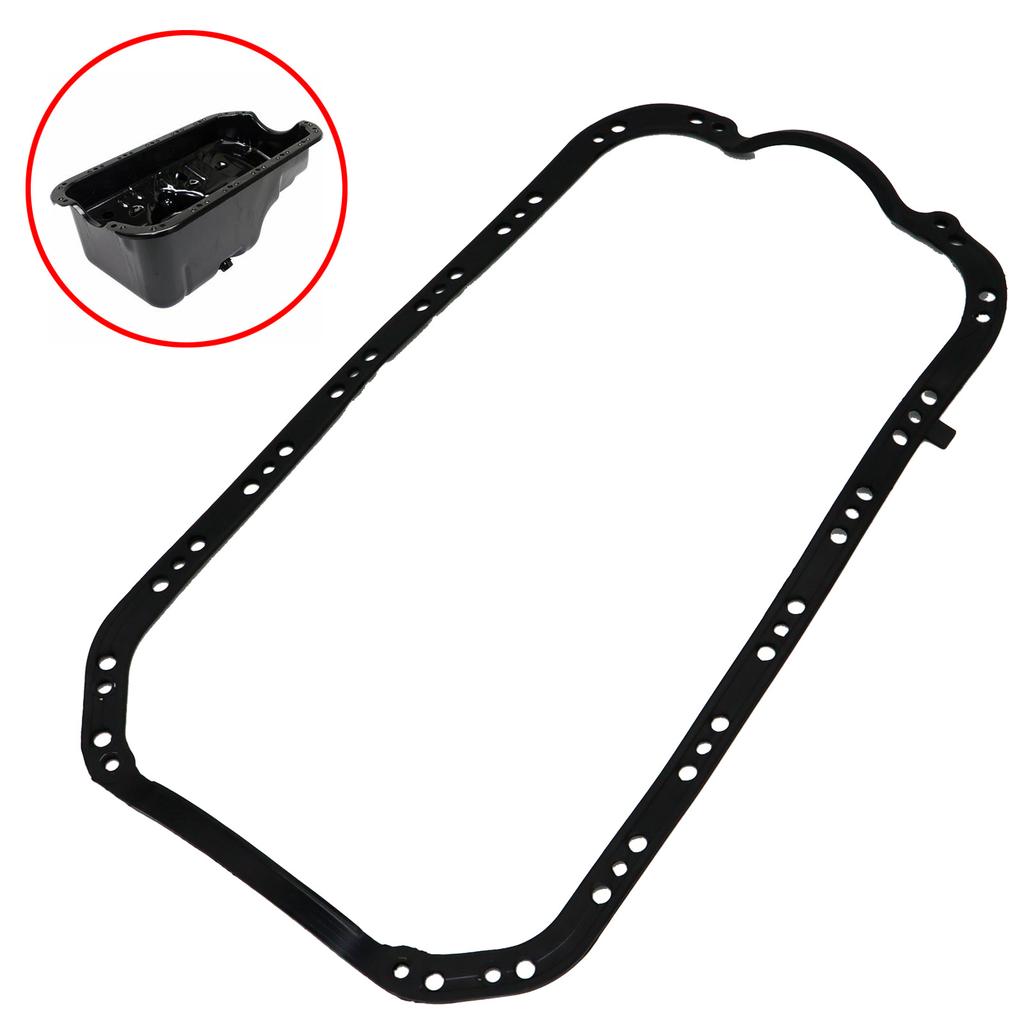 Car Engine Oil Pan Gasket Replacement Parts For Honda Civic Wagovan DX LX Del Sol SOHC D17A1 1668cc 1700cc 1.6L 1.7L 1996-2005