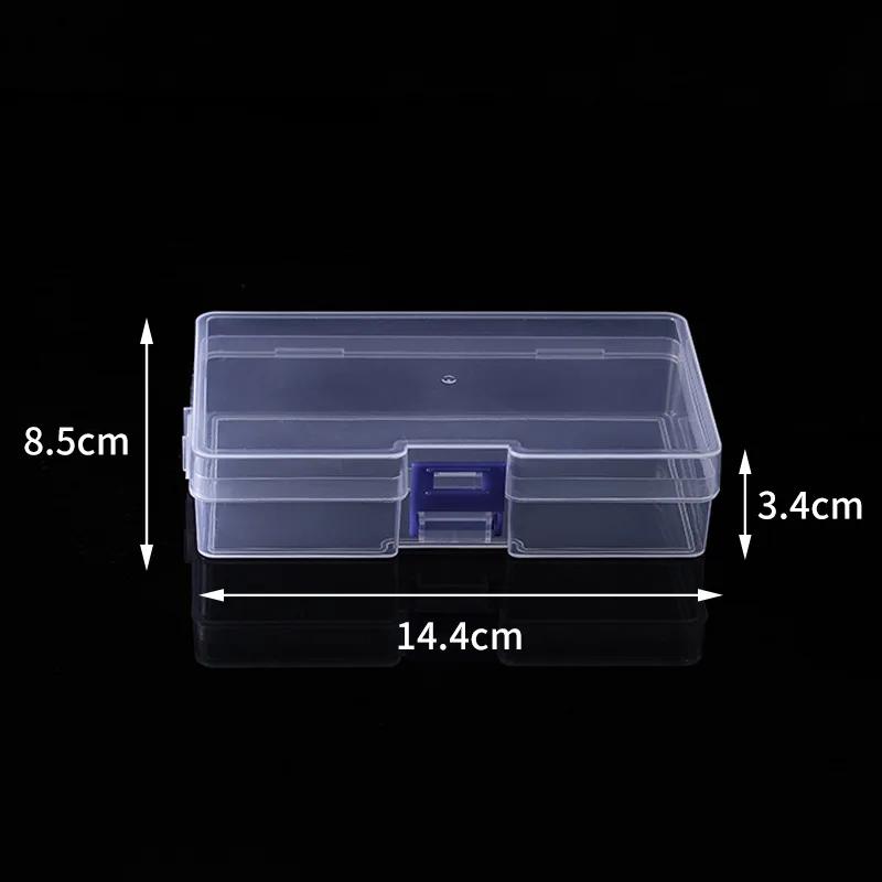 5 Transparent Plastic Storage Boxes Can Accommodate Small Items, Small Toys, Decorations, Small Cards, Sorted Storage, Not Messy