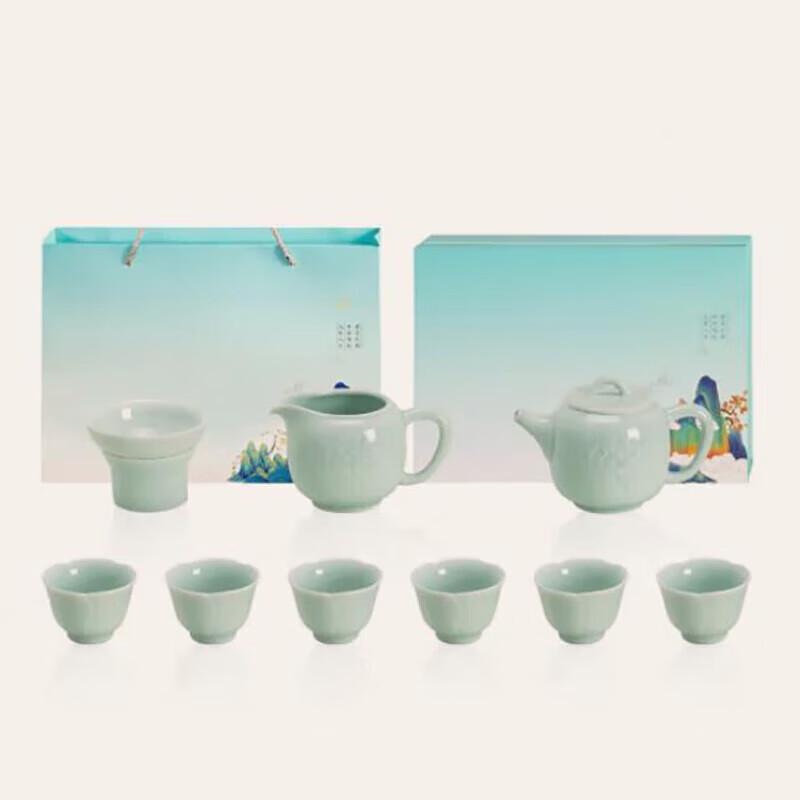 

Longquan Celadon Ceramic Tea Set