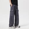 VUUG Men's Summer Loose Straight Cargo Pants
