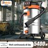 100L High-Power Industrial Wet/Dry Vacuum Cleaner with Strong Suction 