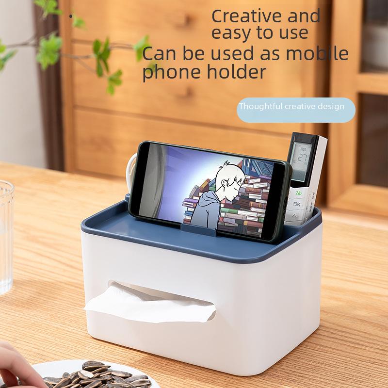 Remote Control Organizer TV Remote Holder For Table Multipurpose Desktop Storage Box Bedroom Living Room Organizer