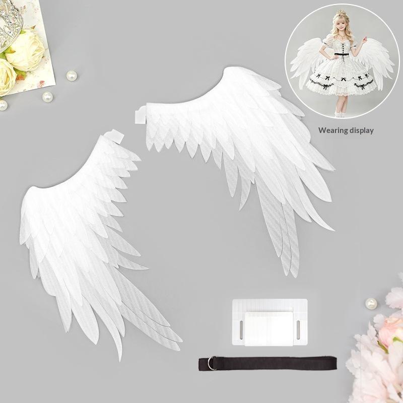 New Manga Exhibition Angel Wings Cos Angel Devil Wings Stage Performance Props Role Playing Party Props Cosplay Accessories