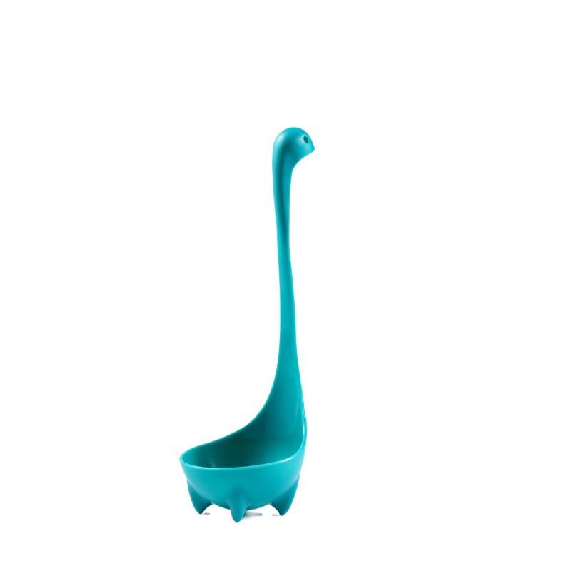 

Creative Loch Ness Monster Spoon Cartoon Food Grade Plastic Spoon Kitchen Tools spoon blue bulk