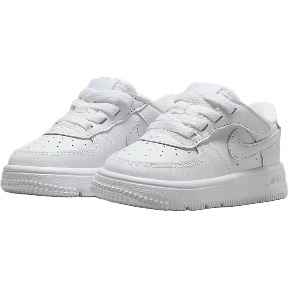 Nike Force 1 Low EasyOn TD Triple White Baby Sneakers IH4491-101