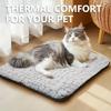 Washable Self Heating Pet Pad Soft Winter Thermal Blanket Pet Heating Pad  for Indoor Outdoor