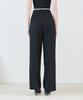 5OML Pintuck Wide Slacks (Black)
