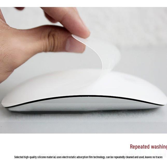 Apple Magic Mouse 2 Silicone Protective Film - Anti-Scratch, Wireless, Bluetooth, Touchpad Cover