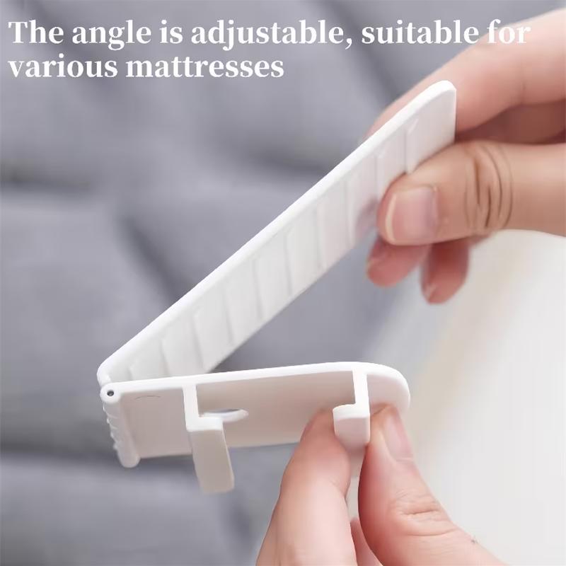 4pcs Non-Slip Bed Sheet Clips Multi-Functional Bed Sheet Holder Adjustable Plastic Bed Cover Fixing Clip No Drill Bed Sheet Grip