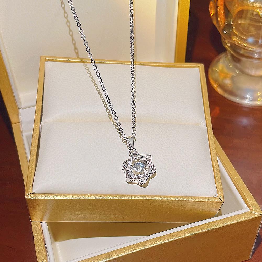 Koreanische Perle Titanstahl Vielseitiger Choker - Luxus Damen Halskette