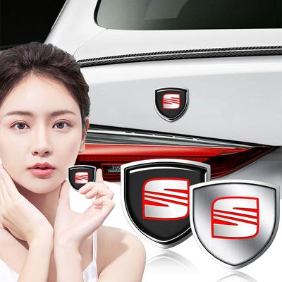 1 ks 3D kovový znak štítu dveří auta Odznak na karoserii Nálepka Styling pro Cupra Leon 5f Ibiza 6l 6j Leon 1p Cushion Altea Xl Leon Dekor