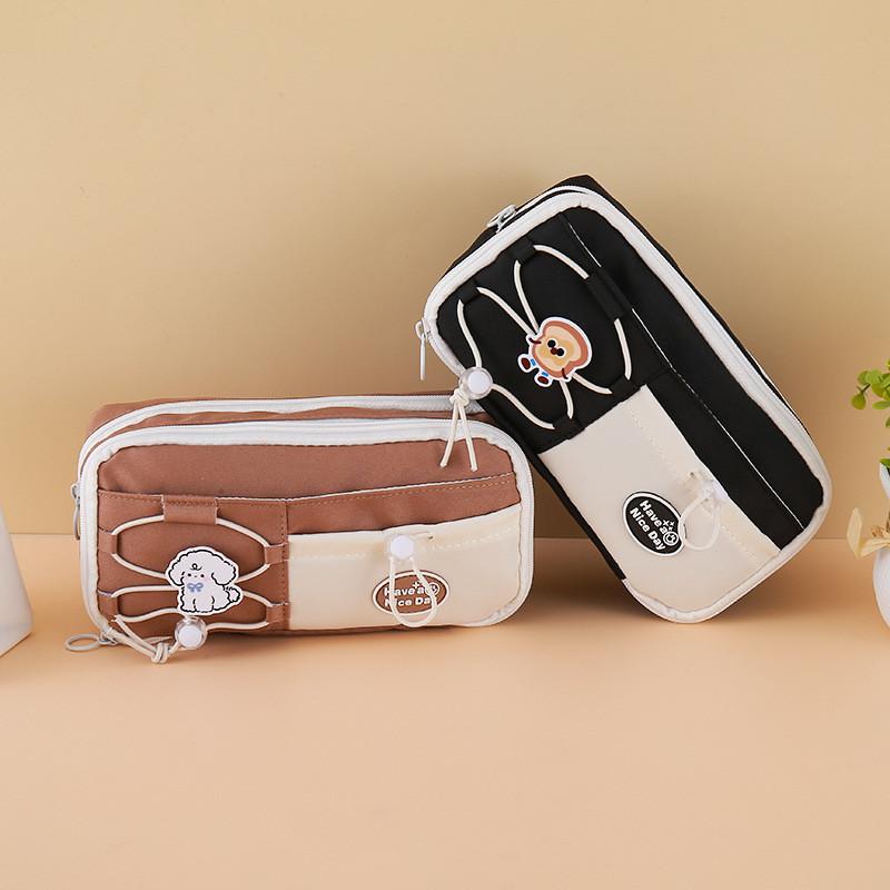 Girls Pencil Bag With Spacious Design And Polyester Construction For Elementary Students