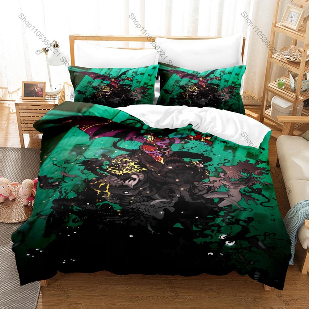 Devilman Akira Fudo Devilman Crybaby Dark Demon Horror Classic Japanese Action Anime HD Bedding Set Duvet Cover + 2 Pillowcases