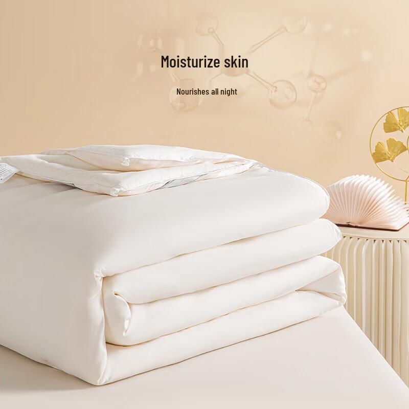 BAQIANHUSI All-Season Tussah Silk Duvet