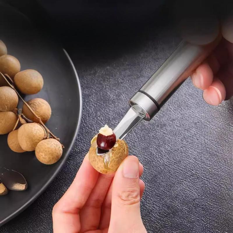 Rimuovi-semi in acciaio inossidabile Strumento per la cottura in cucina Utensile domestico per togliere il nocciolo della frutta Gadget da cucina Multifunzionale Rimuovi-semi Rimuovi-buccia