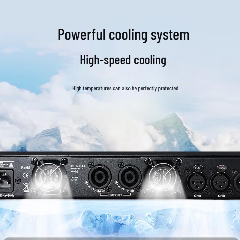 KaYouLa Professional Dual-Channel Power Amplifier CN plug (adapter included)