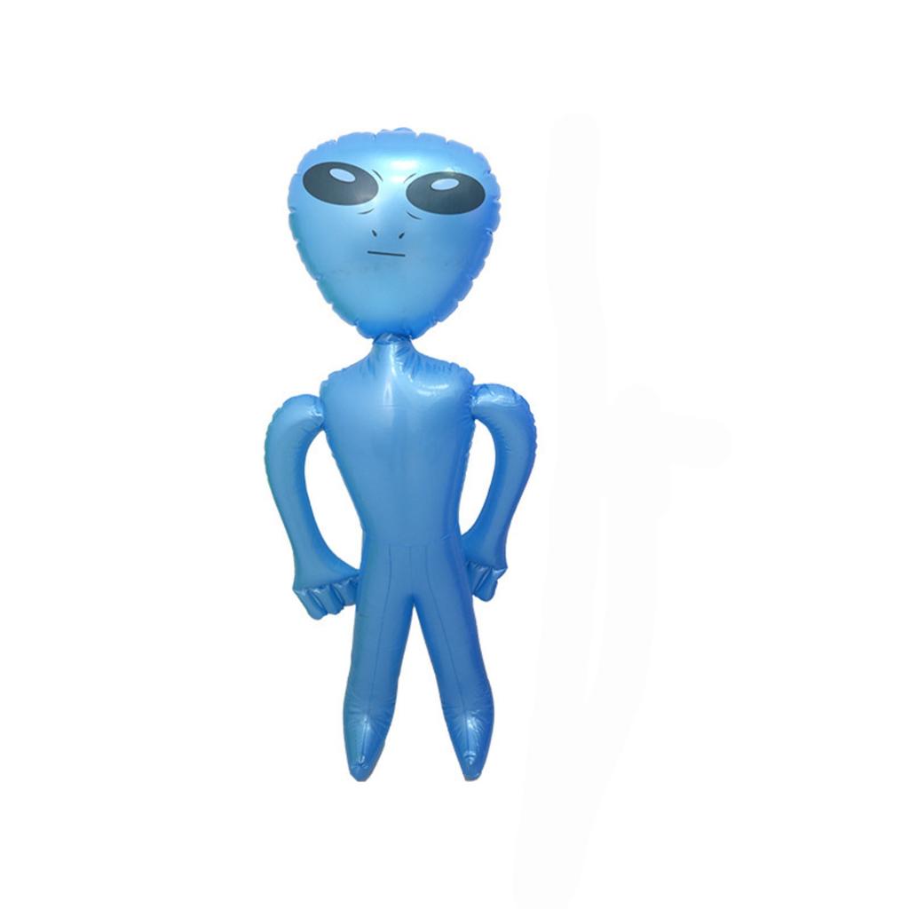 Inflatable Alien Doll Toy Large Size Durable Material Lightweight Portable for Indoor Outdoor Decoration and Party Events Fun Activity