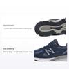990v4 Made In USA Navy 2023 Men Sneakers Blue Silver U990NV4