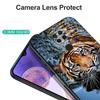 For Xiaomi Redmi Note 9 Global Phone Back Cover  Black Tpu Case Lion Wolf Tiger Dragon