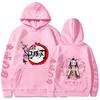 Japan cartoon comics Demon Slayer Print Hoodie  Unisex Fashion Hoodie