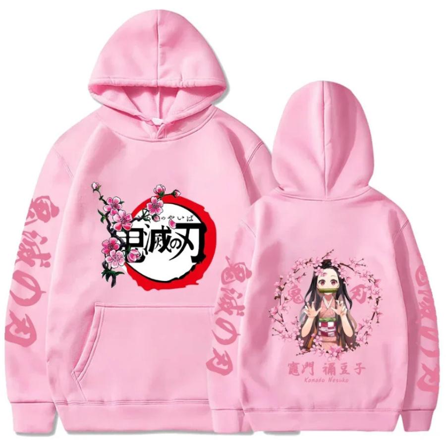 Japan cartoon comics Demon Slayer Print Hoodie  Unisex Fashion Hoodie