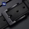 HLA Men's Genuine Leather Pin Buckle Belt