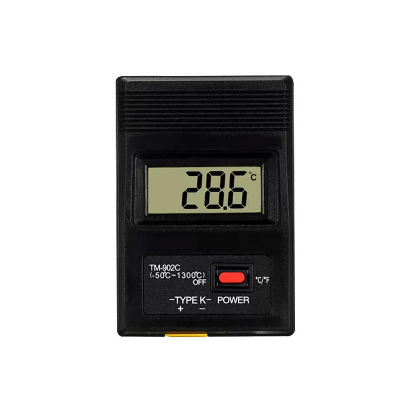 1 Set -50℃ -1300℃ Temperature Meter Tm-902C Digital K Type Lcd Thermometer Sensor With Thermocouple Probe Industrial Detector