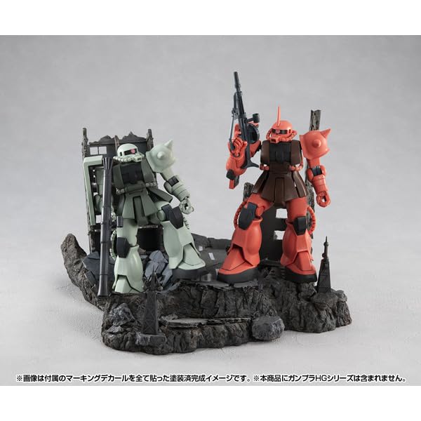 RM Series G Structure Mobile Suit Gundam [GS02M] New York City Ruins (Material Color Edition)