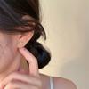 Vintage Punk Metal Starfish Stud Earrings For Women Gold Color Simple Metal Star Geometric Temperament Earring Party Jewelry