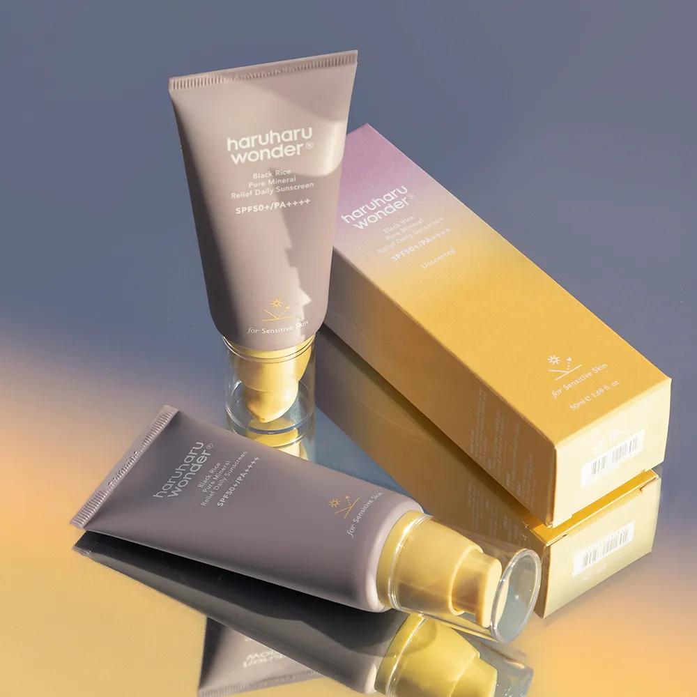 Haruharu wonder Black Rice Pure Mineral Relief Daily Sunscreen Duo