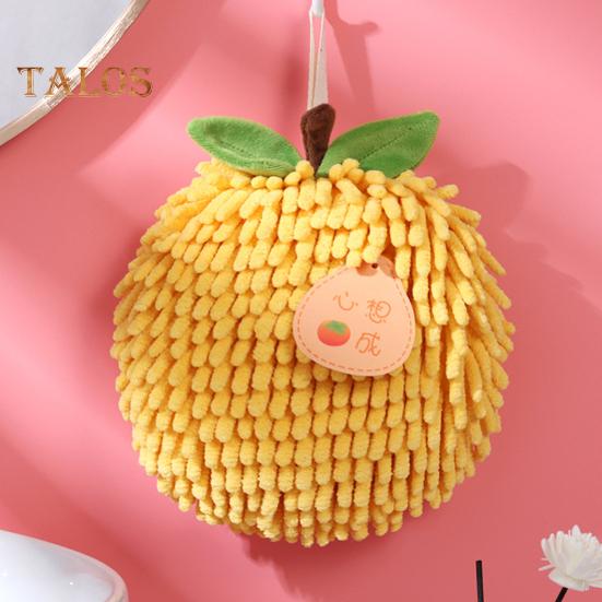 Chenille-Handtuch mit Aufhängeschlaufe, stark wasserabsorbierend, weiche, superfeine Fasern, verdickter Lappen, schmutzabweisend, wiederverwendbar, für die Reinigung von Küche und Bad