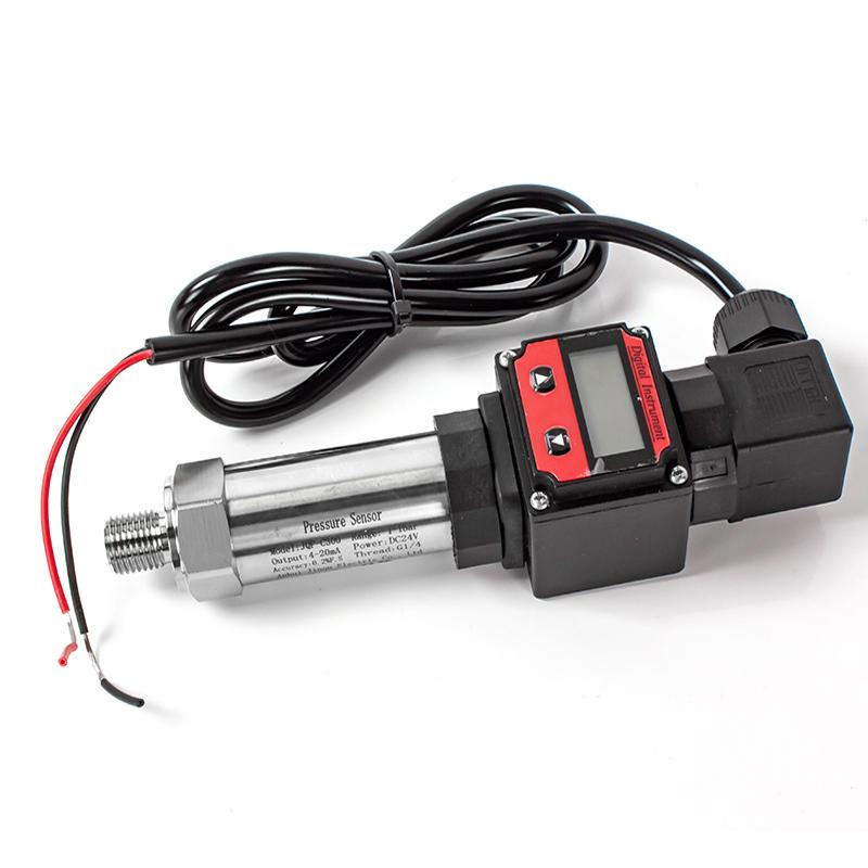 Digital Pressure Transmitter 4-20mA 0-10V M20*1.5 Pressure Transducer Sensor 0-60Mpa RS485 Pressure Transducer Transmitter Sensors Oxygen 5