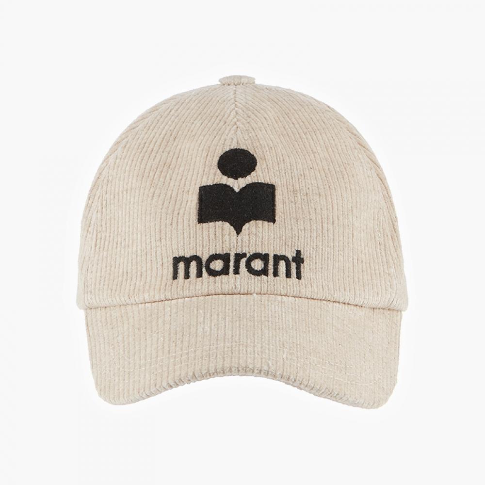 Isabelle Marant Cq001xhb A3c08j 90be Tyron Tyron Logo Embroidery Corduroy Ball Cap