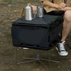 Camping Folding Coolers Stand Storage Box Bracket Metal Luggage Rack Portable Ices Box Holder for Outdoor Travel Cooking