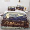 Snow Mountain Duvet Cover Natural Scenery Art Comforter Cover for Children Adults Winter Landscape Twin Queen King Bedding Sets