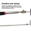 50mm Detection folding mirror 360° rotating reflector universal auto repair tool accessory telescopic bottom inspection mirror