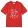 2026 Ariana Grande New Album Petal Print T-Shirt Men Women Fashion T-Shirt Short-sleeved Loose Casual Vintage Hip Hop Tshirt