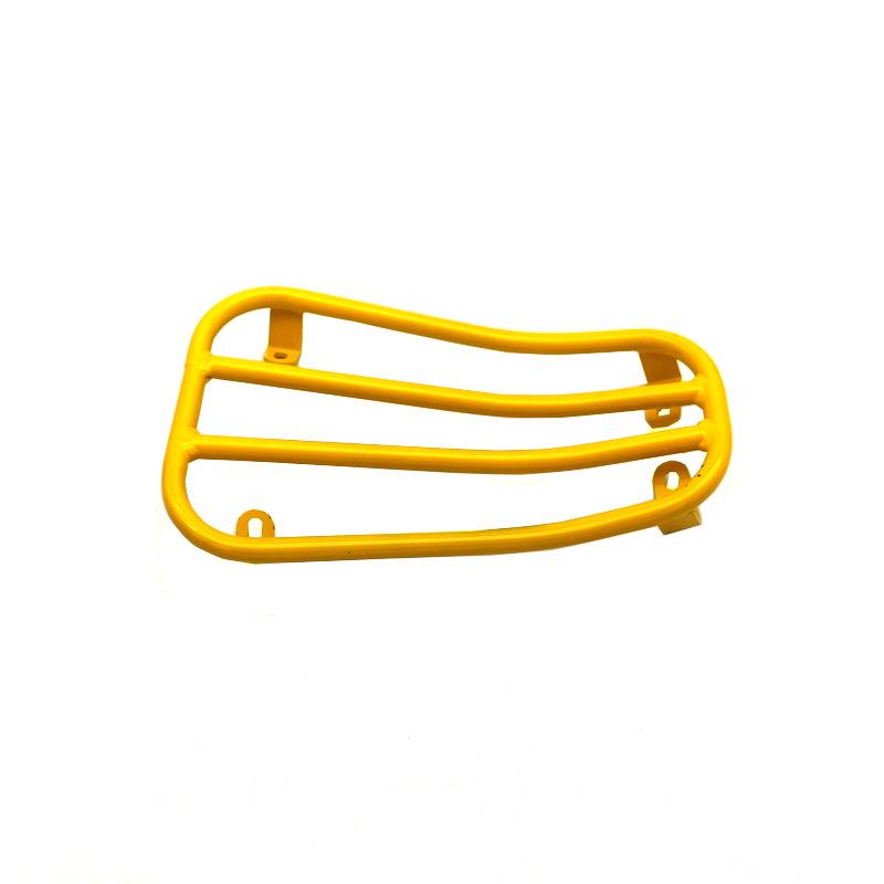 VESPA Sprint 150 Decorative Accessories: Colorful Barbecue Rack & Footrest Luggage Rack