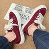 Fashion 2025 New Red men Vulcanize Shoes Casual Platform Sneakers Vintage Sports Female Korean Designer Flats Harajuku School Tennis